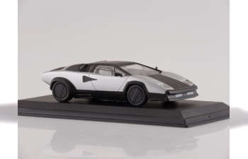 LAMBORGHINI Countach Evoluzione (1987), silver / matt black