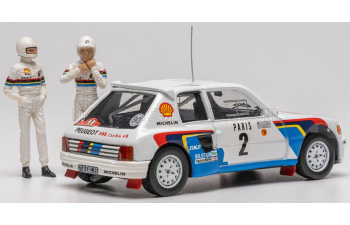 PEUGEOT 205 Turbo 16 #2 A.Vatanen/T.Harryman Rally Monte Carlo (1985)