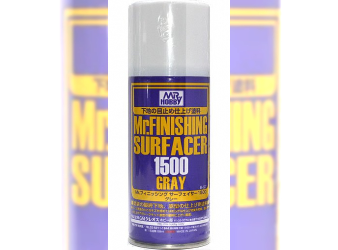 Грунтовка в баллоне Mr.FINISHING SURFACER 1500 GREY 170мл