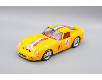 FERRARI  250 GTO 1962, жёлтый, 21 см.