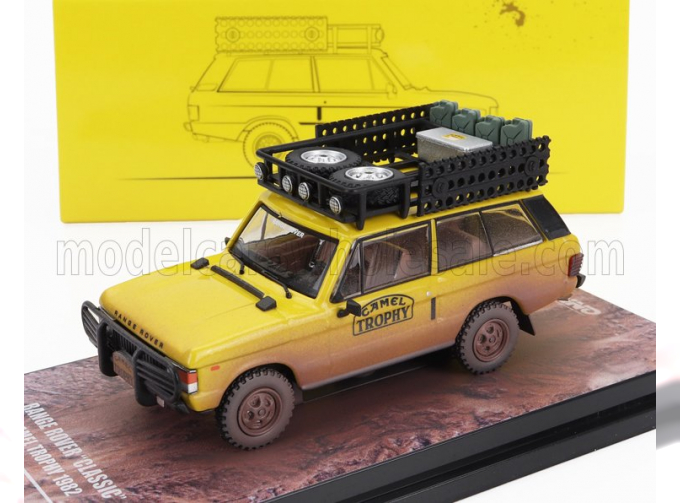 LAND ROVER Range Rover N 0 Rally Camel Trophy After Race (1982), Yellow