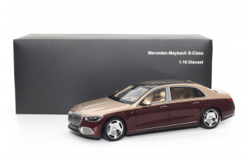 MERCEDES-BENZ-Maybach S-Class S680 (2021), Kalahari Gold / Rubellite Red