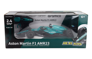 ASTON MARTIN F1 Amr23 Team Aramco Cognizant №14 Season (2023) Fernando Alonso, Green Black