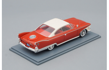 PLYMOUTH Fury Hardtop Coupe 2-Door 1960 Red / White
