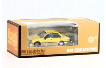 MITSUBISHI Lancer EX2000 Turbo RHD (1979), yellow