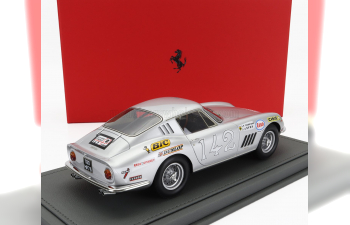 FERRARI 275 Gtb №142 Rally Tour De France (1969) Jean Pierre Hanrioud - Jean Claude Syda, Silver