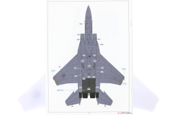 Сборная модель самолета F-15E Limited Edition