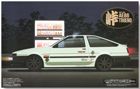Сборная модель Toyota Sprinter Trueno AE86