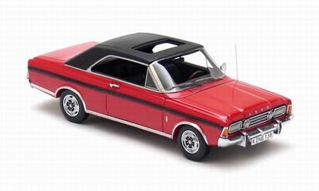 FORD Taunus P7 coupe 20M RS 1971, Red/Black