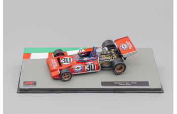 TECNO F1 Pa123 Team Martini Racing N 30 Season (1972) Nanni Galli, Red