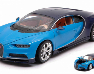 BUGATTI Chiron 2016 Blue / Light Blue