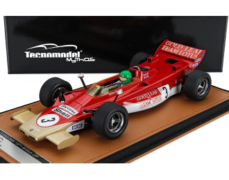 LOTUS F1 56b №3 British Gp (with Pilot Figure) (1971) Reine Wisell, Red White Gold