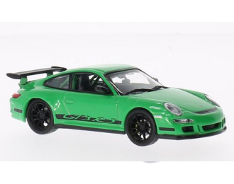 PORSCHE 997 GT3 RS, green/black