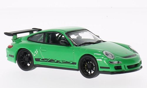 PORSCHE 997 GT3 RS, green/black