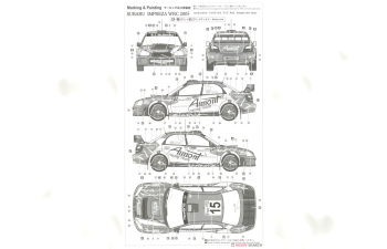 Сборная модель SUBARU IMPREZA WRC (2005)
