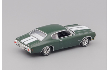 CHEVROLET Chevelle SS454 (1970), green / white stripes