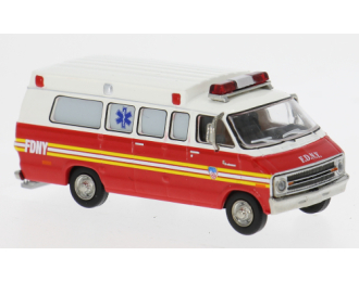 Dodge B 200 Ambulance, 1975, FDNY