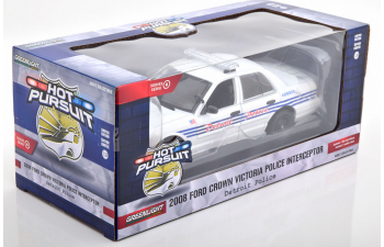 FORD Crown Victoria Police Interceptor (2008), white