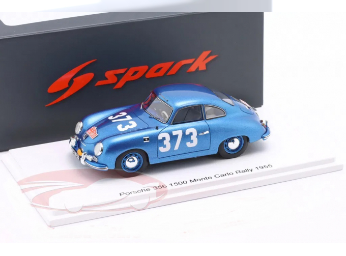 PORSCHE 356 Pre-A 1500 №373 Rallye Monte Carlo Joaquim Filipe Nogueira; Alberto Graca (1955)