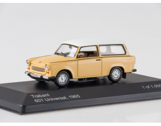 TRABANT 601 Universal (1965), beige/white