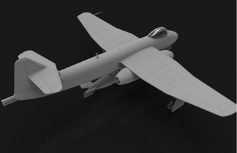 Сборная модель lohm & Voss BV P178 Jet Bomber w/BT700