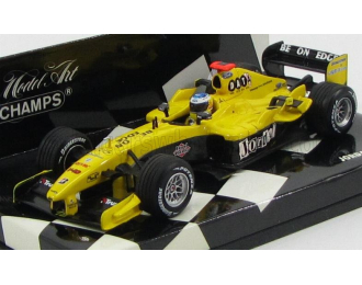 JORDAN F1 Ford Ej14 №18 Race Version (2004) N.Heidfeld, Yellow Black
