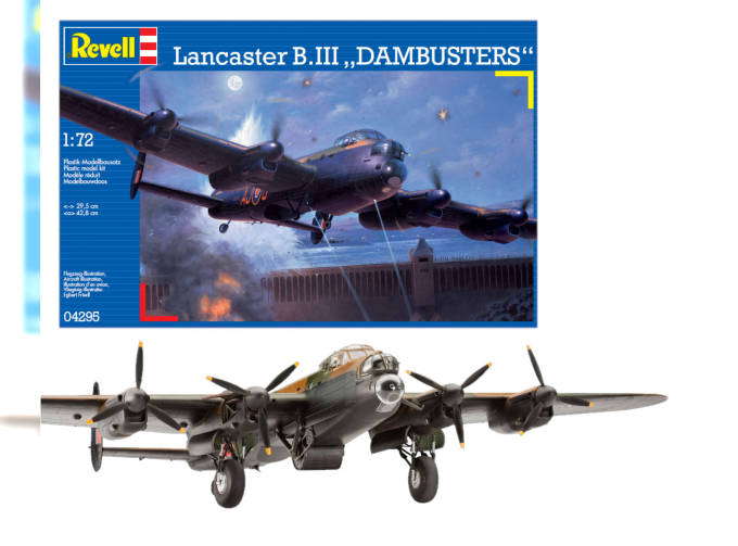 Сборная модель Бомбардировщик Lancaster "Dambuster"