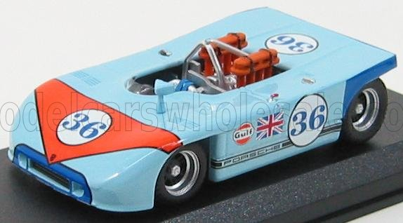 PORSCHE 908/3 N 36 Targa Florio 1970 Attwood - Waldegaard, Light Blue