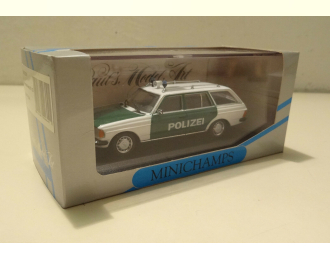 MERCEDES-BENZ W123 Kombi Polizei, white / green