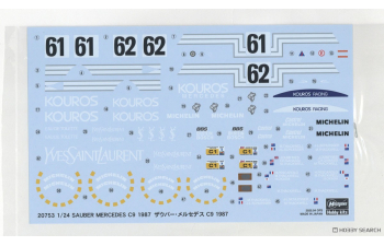 Сборная модель Sauber Mercedes-Benz C9 1987