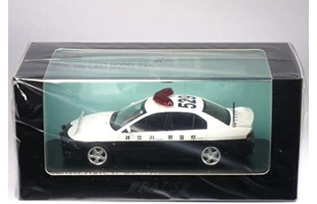 MITSUBISHI Galant VR4 (EC5A) *High Way Police Car Kanagawa 529* (2002), black / white