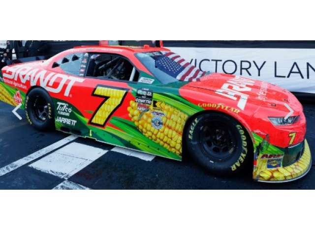 CHEVROLET #7 Justin Allgaier *Brandt*, red/green/yellow 2026