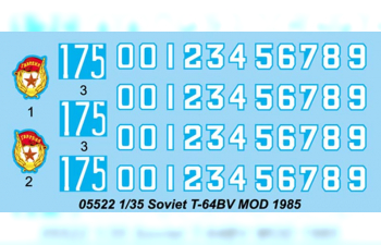 Сборная модель Танк Т-64БВ мод. 1985