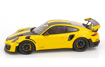 PORSCHE 911 (991.2) GT2 RS Weissach Package (2018), yellow black