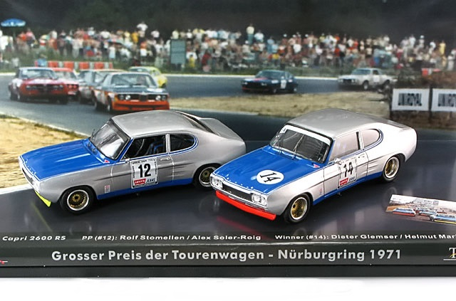 FORD Capri 2600 RS Doppelset №2 14 Nuerburgring (1970)