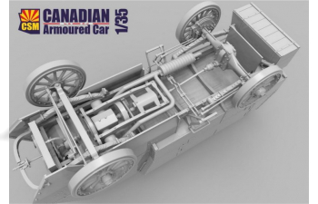 Сборная модель Canadian Armoured MG Carrier