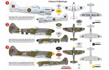 Сборная модель Tempest Mk.V Wing Commanders