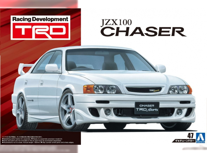 Сборная модель Toyota Chaser '98 TRD JZX100