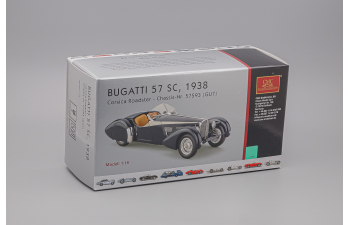 BUGATTI 57 SC Corsica 1938, dark blue