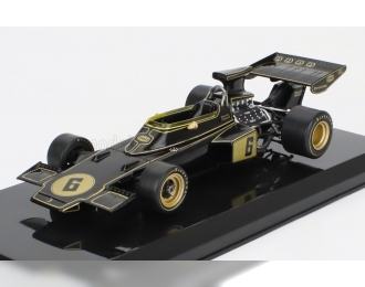 LOTUS F1 72d Team Lotus Jps №6 World Champion Season (1972) Emerson Fittipaldi - Con Vetrina - With Showcase, Black Gold