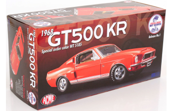 FORD Shelby Mustang GT500 KR Fastback (1968), orange