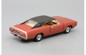 DODGE Charger HT Coupe 1968, pink / black