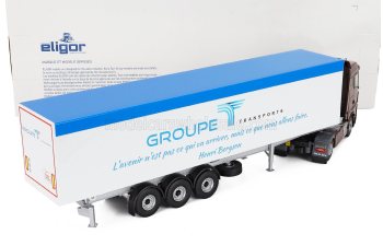 MAN Tgx 18.480 Truck Cassonato Ribaltabile Groupe Transports (2021), Bordeaux White