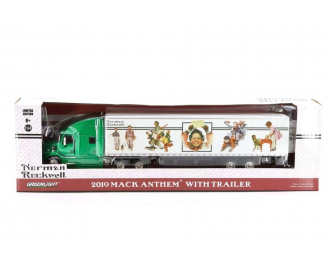 MACK Anthem 18-Wheeler Trailer (2019), green/white