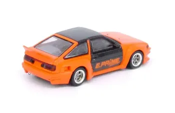 TOYOTA Corolla Trueno AE86 Pandem Rocket Bunny *E.Prime Racing, orange/black