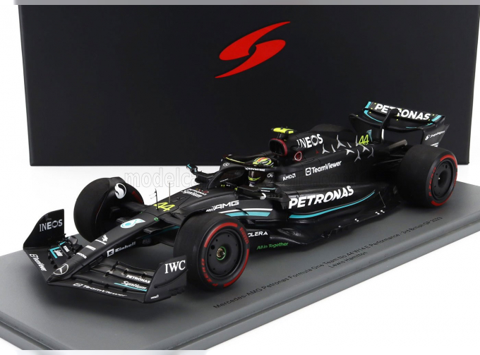 MERCEDES-BENZ GP F1 W14 Team Mercedes-amg Petronas Formula One №44 3rd British Gp (2023) Lewis Hamilton, Matt Black