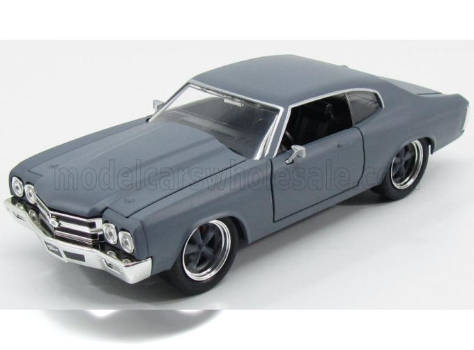 CHEVROLET Dom's Chevelle 454ss 1970 - Fast & Furious Iv (2009) - Solo Parti Originali - Original Parts, Primer Matt Grey