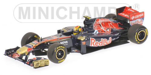 SCUDERIA TORO ROSSO STR6 - JAIME ALGUESUARI - 2011, black