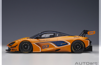 McLAREN 720S GT3 Presentation Car #03, orange