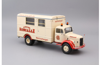 MERCEDES-BENZ L3500 Circus Roncalli, cream